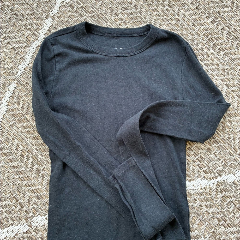 BDG Black Long Sleeve Top Small